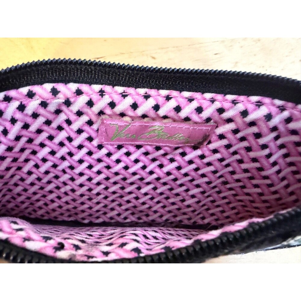 Vera Bradley Pink Elephant Patchwork Wristlet Wallet Purse - Picture 8 of 8
